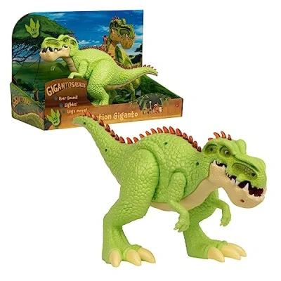 Afbeelding van Grandi Giochi Gigantosaurus Giganto in actie wandelen, brullen en lichten GGN03000