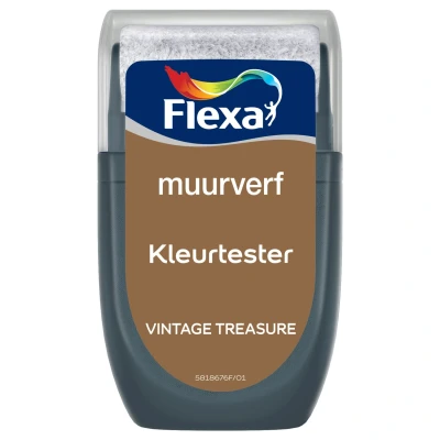 Afbeelding van flexa creations muurverf tester vintage treasure 30 ml