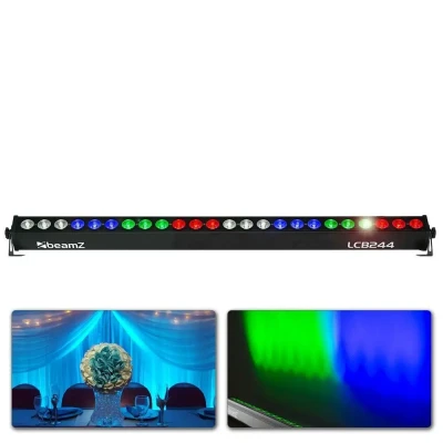 Afbeelding van BeamZ LCB244 LED bar met 24 LED&#039;s in 8 secties