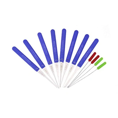 Afbeelding van Loboo Idea Broken Key Extractor Set Home Depot Slotenmaker Tool Removal Haken LockPick (12 stuks, blauw)