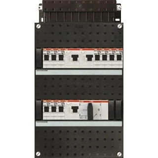 Afbeelding van ABB Hafonorm groepenkast HAD343333 222+H44 3 fase 10 groeps