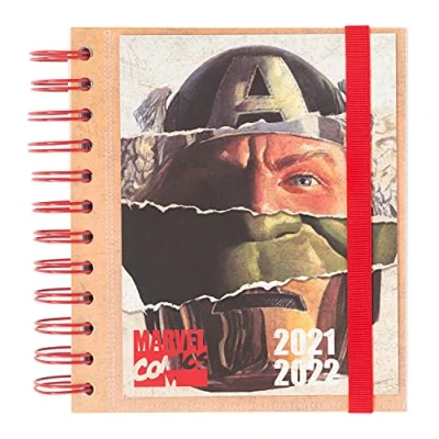 Afbeelding van Erik® Schoolagenda 2021 2022 Marvel Classic Dagagenda 11 Maanden 1 dag per pagina