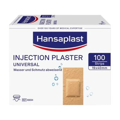 Afbeelding van Hansaplast universele injectiepleisters 4 cm x 1,9 100 stuks