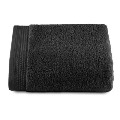 Afbeelding van Top Towel Premium grote badhanddoeken 1 douchehanddoek, 70 x 140 cm, 100% katoen, 600 g, zwart