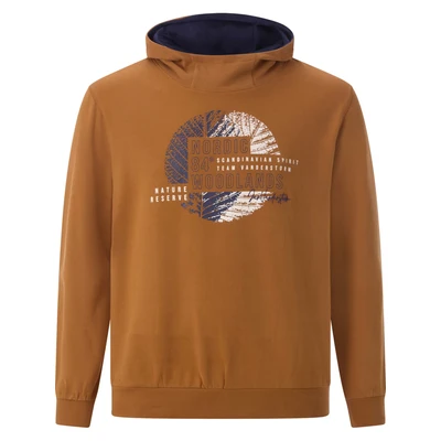 Afbeelding van Jan Vanderstorm herren Sweatshirt 52/54 donkeroranje