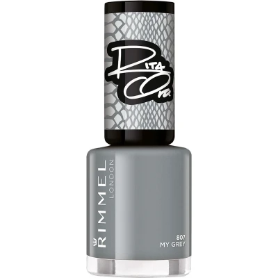 Afbeelding van Rimmel Rita Ora Nagellak 807 My Grey