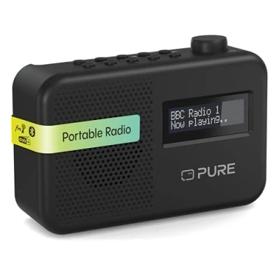 Afbeelding van Pure Elan One² DAB+ draagbare radio met Bluetooth, Charcoal