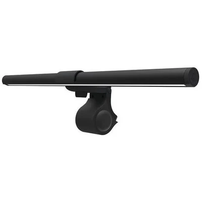 Afbeelding van Hansa Led beeldschermlamp Flash zwart, dimbaar, geheugenfunctie, touch schakelaar