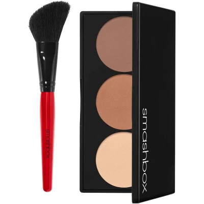 Afbeelding van Smashbox Stepbystep Contour KIT Contouring 865e46, ab5948, fac49e light, Dames, Maat: 11.47 g, light