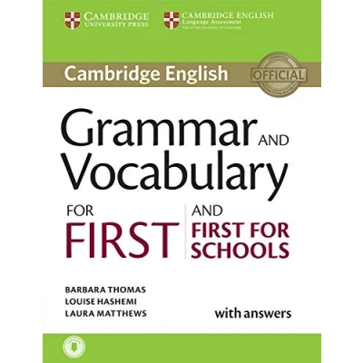 Afbeelding van Grammar and vocabulary for first schools book with answers audio