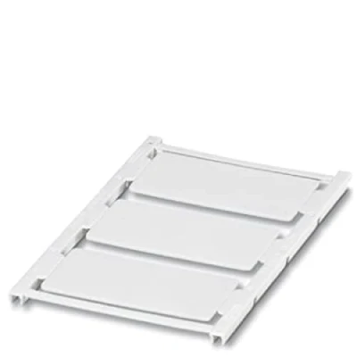Afbeelding van Phoenix Contact 0822275 UC EMP (60X30) Apparaatmarkering Montagemethode: Vastklemmen Markeringsvlak: 60 x 30 mm Wit Aantal markeringen: 10 katernen