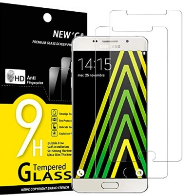 Afbeelding van NEW&#039;C 2 Stuks, Screen Protector voor Samsung Galaxy A5 2016, Gehard Glass Schermbeschermer Film 0.33 mm ultra transparant, resistent