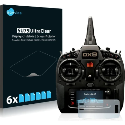 Afbeelding van Savvies (6 Stuks) Schermbeschermer voor Spektrum DX9 Screen Protector Ultra Transparant