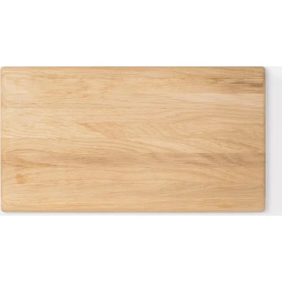 Afbeelding van HOCHO Snijplank Kubo Eikenhout 450x250x15mm Tijdloos Design