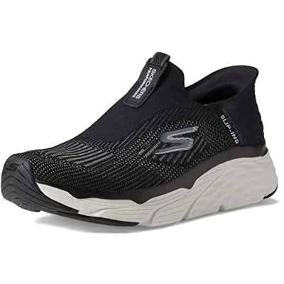 Afbeelding van Skechers Max Cushioning Advantageous Slip ins 220389 BKW, Mannen, Zwart, Sneakers,Sportschoenen, maat: 47