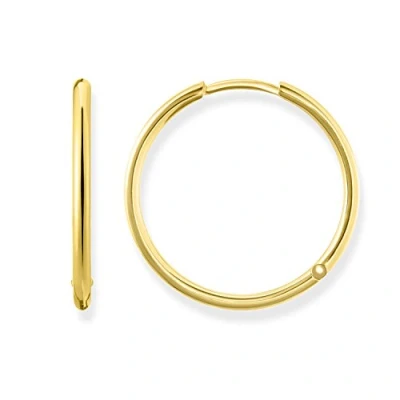 Afbeelding van Thomas SABO Creolen Gross Oorbellen goldcoloured, Dames, Maat: One Size, Gold coloured