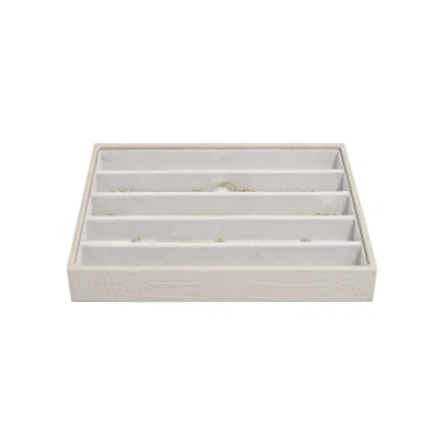 Afbeelding van Stackers Putty Croc Classic Medium Jewellery Box Necklace Layer