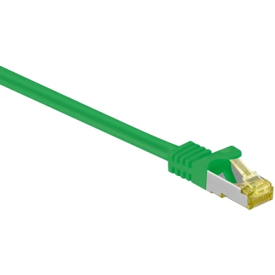 Afbeelding van S/FTP CAT7 10 Gigabit netwerkkabel / groen LSZH 50 meter