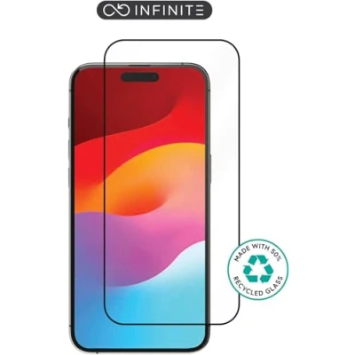 Afbeelding van eSTUFF ES501406, Apple, iPhone 15 Pro, Résistant aux rayures, Noir, Transparent, 1 pièce(s)