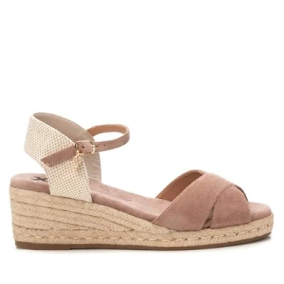 Afbeelding van XTI Damessandalen, comfortabele en veelzijdige schoenen, vrijetijdsmode, taupe 38, 41 EU