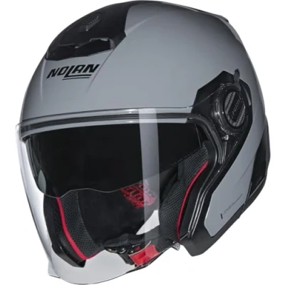 Afbeelding van Nolan N40 5 06 Classico N Com Jet Helm, grijs, afmeting XS voor man