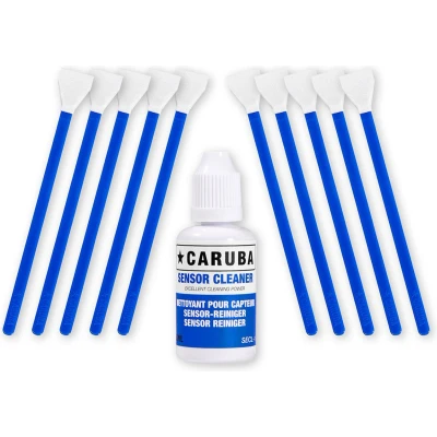 Afbeelding van Caruba APS C Cleaning Swab Kit (10 swabs 16mm + fluid 30ml)