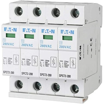 Afbeelding van Eaton overspanningsafleider xpole 4 geleiders din rail 35mm te ip20 167596