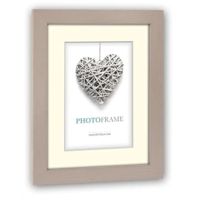 Afbeelding van ZEP Houten fotolijst taupe met passe partout Regent 2 formaat 30x45 / 40x60 V32642