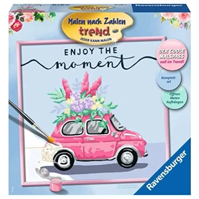 Afbeelding van Ravensburger Malen nach Zahlen 20067 Enjoy the moment ab 12 Jahren: Ohne Rahmen!