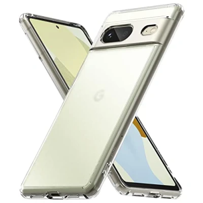 Afbeelding van Ringke Fusion Matte Compatibel met Google Pixel 7 Hoesje, Doorschijnend Hard PC Achterkant TPU Schokbestendig Bumper Beschermhoes voor (2022) Clear