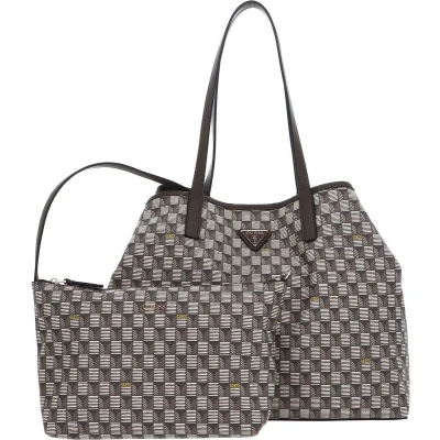 Afbeelding van Guess Vikky II SET Shopper, Dames, Maat: One Size, Blau