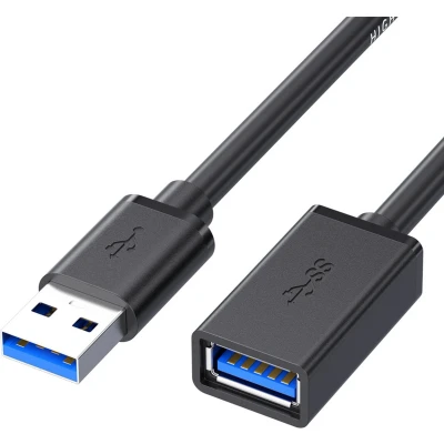 Afbeelding van USB verlengkabel naar 3.0 3 Meter Zwart