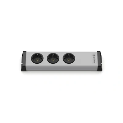 Afbeelding van EHMANN Stekkerdoos, universeel, 3 voudig, 0200 x 00032300, zonder kabel, aansluitbaar voor individuele stroomkabels