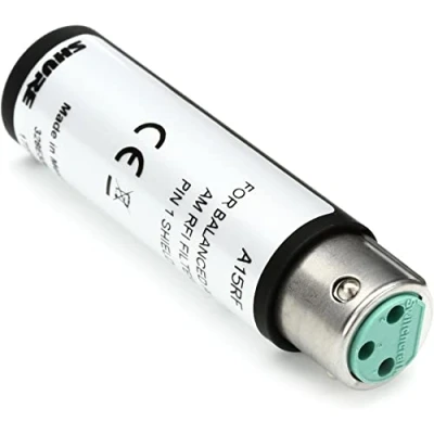 Afbeelding van Shure A15RF RF Filter, XLR in/uit, passeert Phantom Power