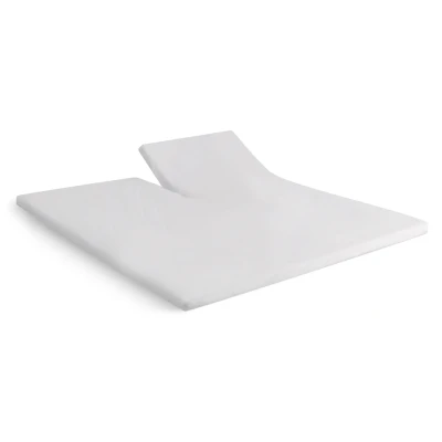 Afbeelding van Beter Bed Select Hoeslaken Perkal splittopper 180 x 210/220 cm wit