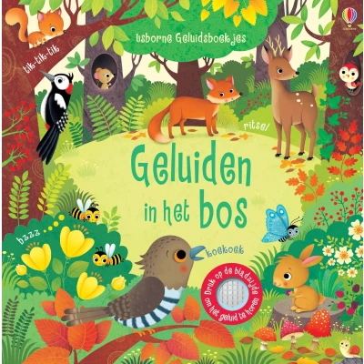 Afbeelding van Uitgeverij usborne geluidenboek geluiden in het bos