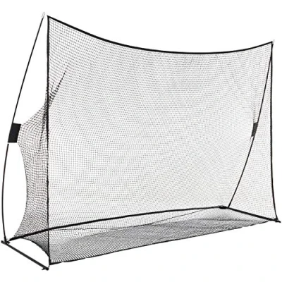 Afbeelding van Amazon Basics Golf trainingsnet, draagbaar, 3,05 x 2,13 m, zwart
