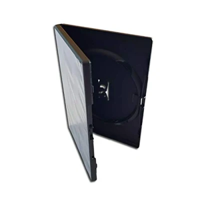 Afbeelding van Protected DVD lege box zwart origineel Amaray (10 stuks)