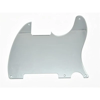 Afbeelding van KAISH 5 Hole Tele Blank Gitaar Slagplaat Pick Guard Scratch Plaat voor Telecaster Esquire Zilver Spiegel