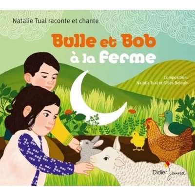 Afbeelding van Natalie Tual &amp; Gilles Belouin Bulle Et Bob à La Ferme (3&quot; CD Single )