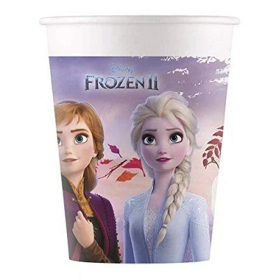 Afbeelding van Frozen 2 Beker Papier 200 ml FSC 8 stuks
