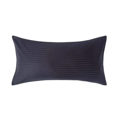 Afbeelding van Homescapes Kussensloop 50 x 90 cm met satijnen strepen Zwart, draaddichtheid 330