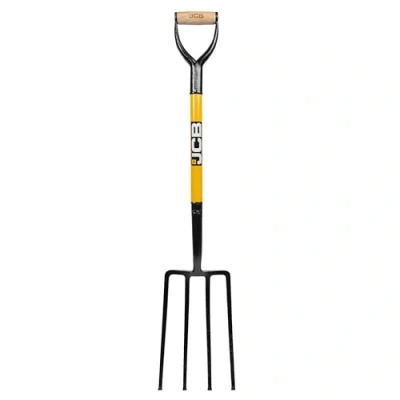 Afbeelding van JCB professionele massieve gesmede aannemers vork Garden Fork Heavy Duty site en tuingereedschap voor verbetering van het huis, graven, uitsmeden, mest, tuinranden, wieden