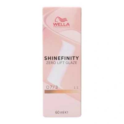 Afbeelding van Semi Permanente Kleur Wella Shinefinity Color Nº 07.3 60 ml