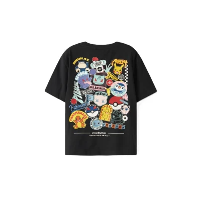 Afbeelding van NAME IT Jongens Nkmjeno Pokemon Nreg Ss Top Box Noos Sky, zwart, 134 140