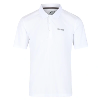 Afbeelding van Regatta Poloshirt Maverick V Active Heren Polyester Wit Maat 4xl