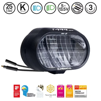 Afbeelding van Axa Koplamp M99 Mini 25 E bike, E1