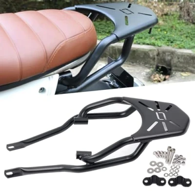 Afbeelding van DFFMQSJ Motorfiets bagagedrager, topboxhouder, houder, verlenging, plankhouder, accessoires, compatibel met Super SOCO TC/SOCO TS MAX