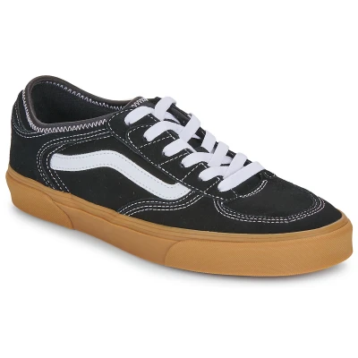 Afbeelding van Vans Rowley Classic Unisex Sneakers laag, Maat: 44, Black/white Veloursleer