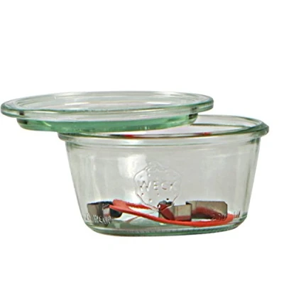 Afbeelding van Weck 3286300 Originele weckpot 370ml set van 6 deksel, afdichting klemmen, glas, doorzichtig, x 370 ml